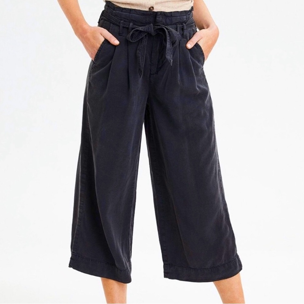 Women's Black Wide-Leg Pants